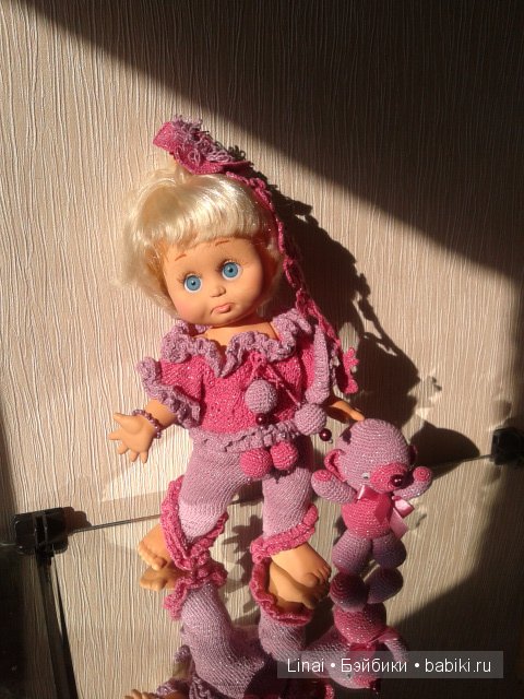 Мои вязалки для малышни от Galoob Baby Face