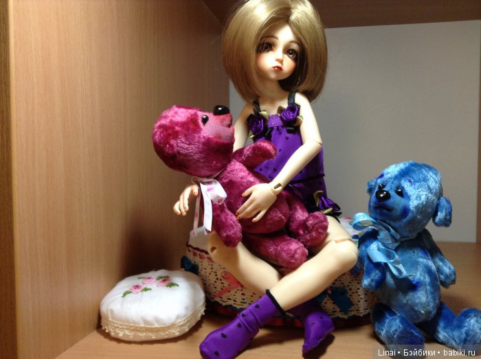 Невесеннее настроение или немного о мейк ап для куклы (фото 6)