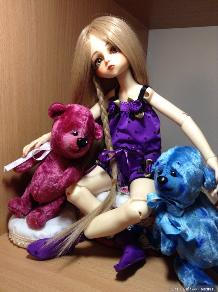 Невесеннее настроение или немного о мейк ап для куклы (фото 9)