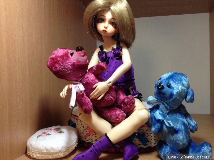 Невесеннее настроение или немного о мейк ап для куклы (фото 8)