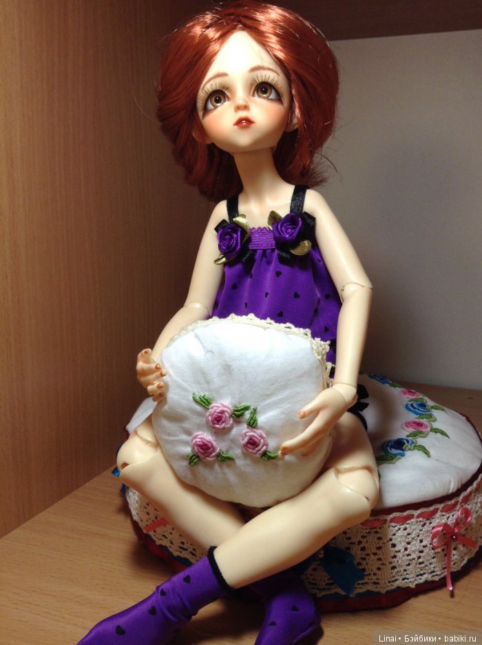 Невесеннее настроение или немного о мейк ап для куклы (фото 4)