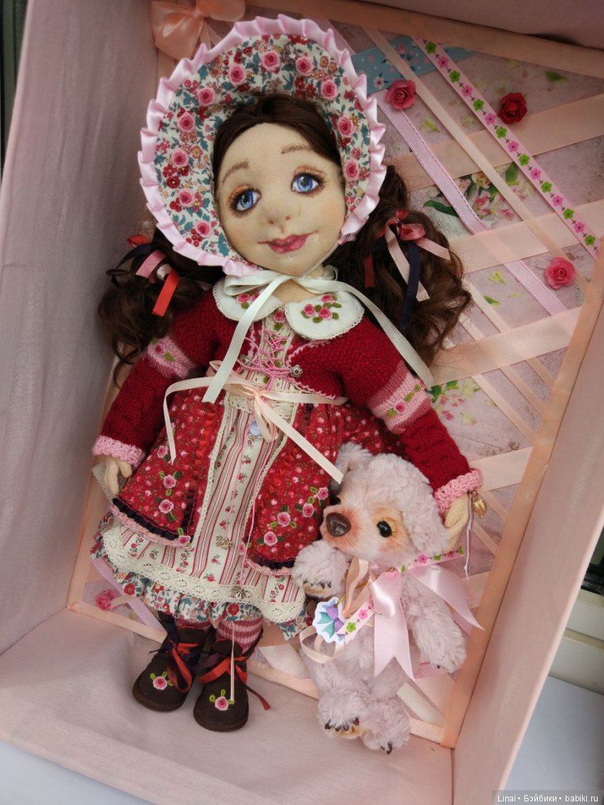 Солнечное утро для Милли, авторская текстильная кукла | Бэйбики Солнечное утро для Милли, авторская текстильная кукла (фото 6)