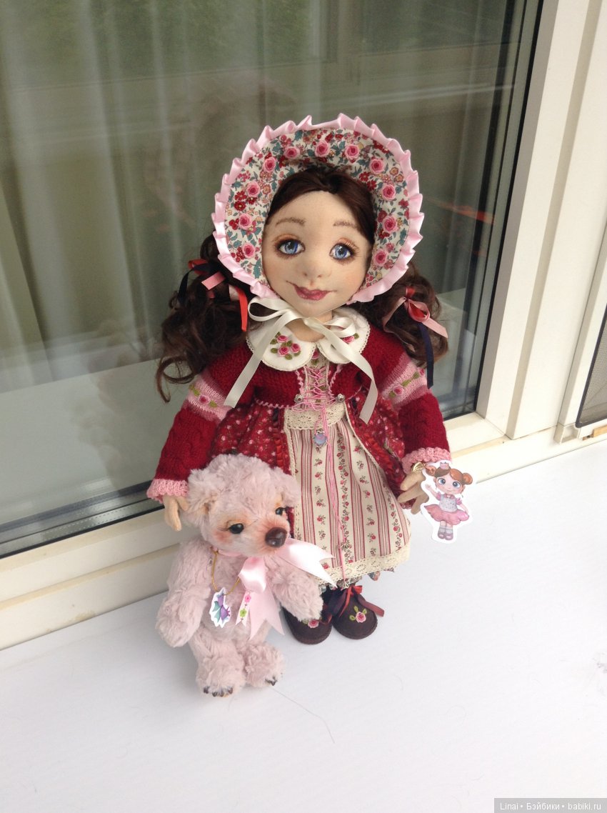 Солнечное утро для Милли, авторская текстильная кукла | Бэйбики Солнечное утро для Милли, авторская текстильная кукла (фото 4)