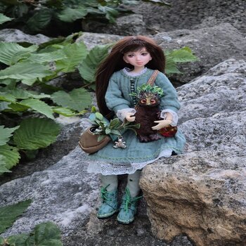 Где мы побывали для съёмки кадров Лины в роли травницы