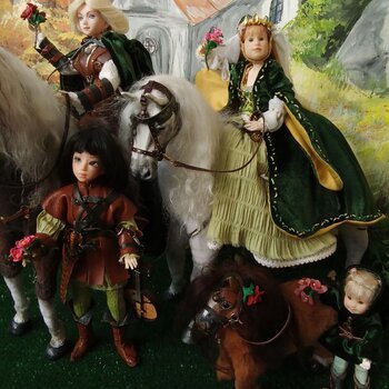 У той беды одно начало - сидела девушка, скучала