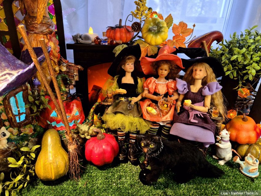 Три очень милых ведьмочки