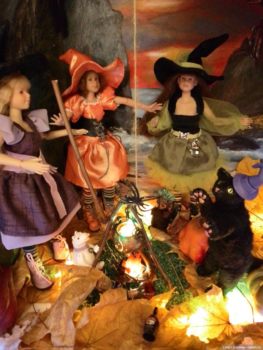 Маленькая история ведьмочек на Хеллоуин (фото 8)