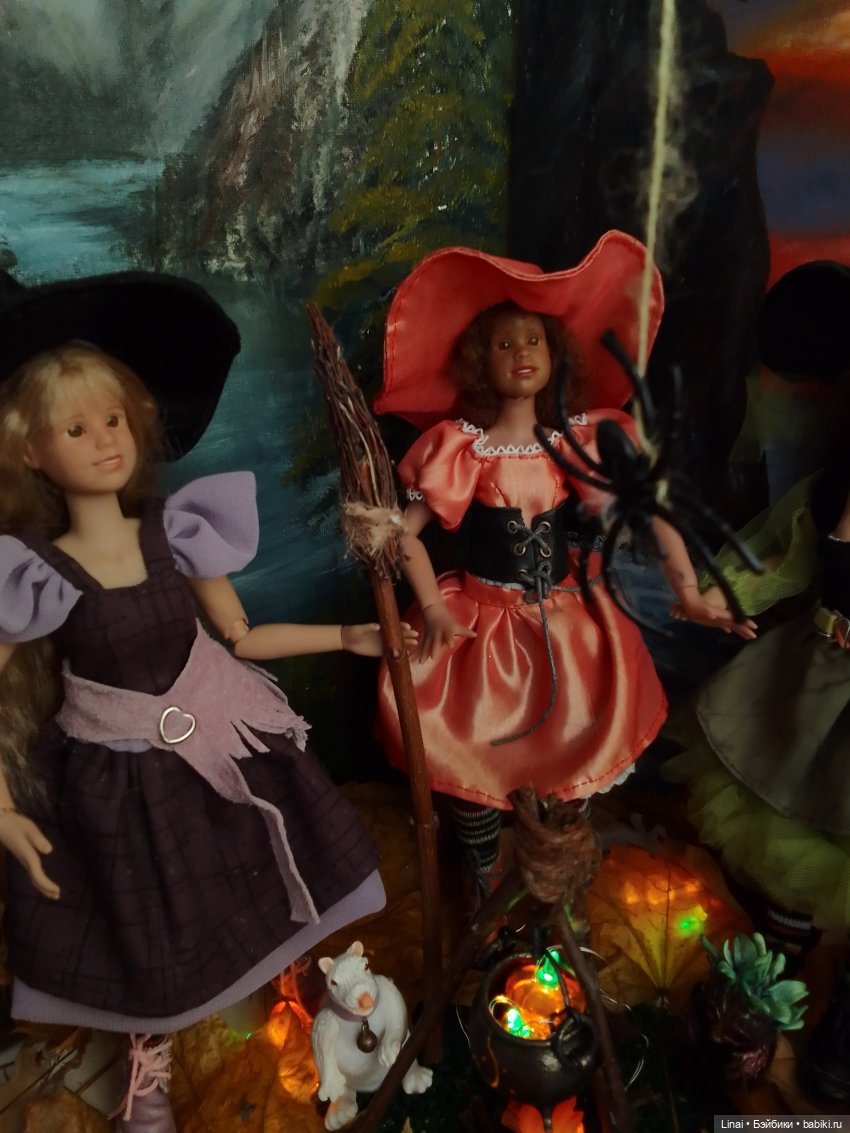 Маленькая история ведьмочек на Хеллоуин (фото 7)