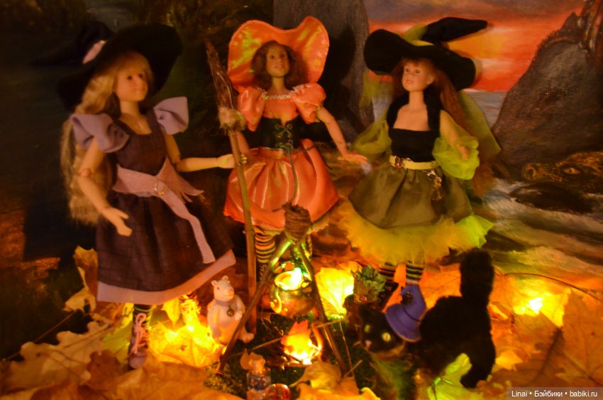 Маленькая история ведьмочек на Хеллоуин (фото 6)