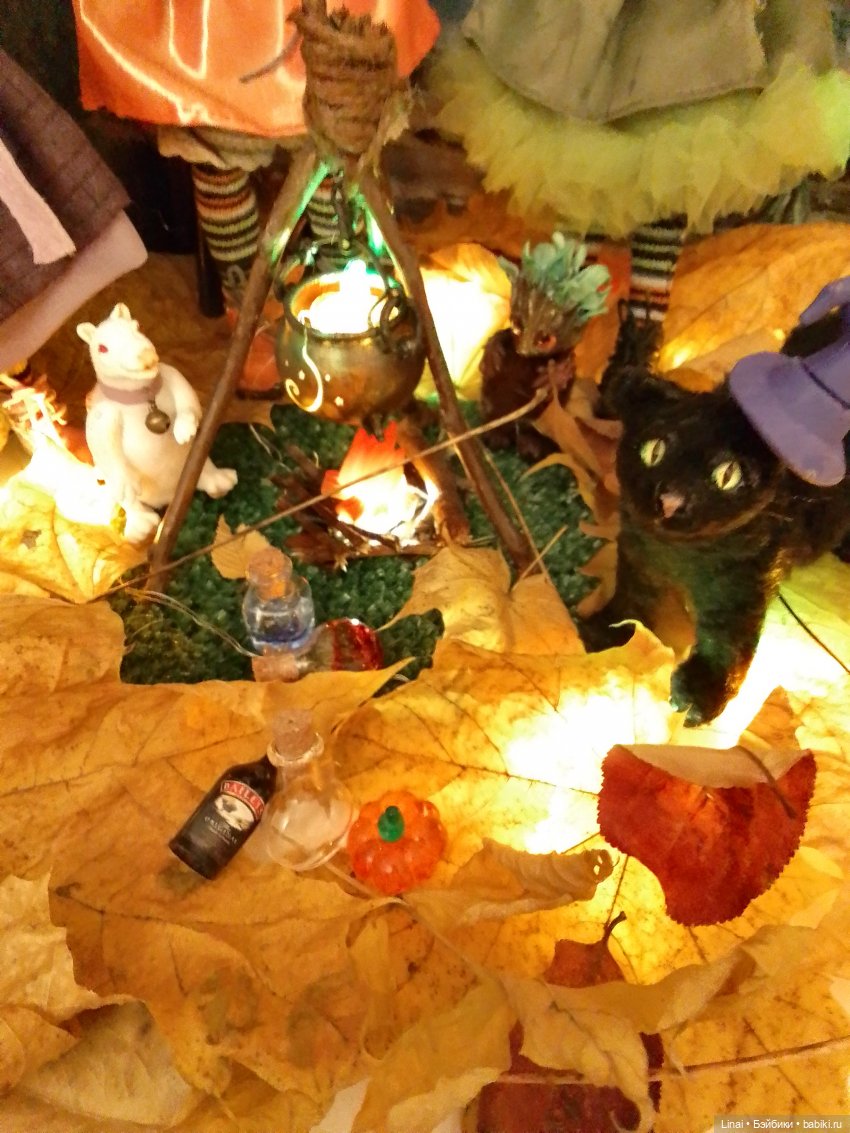 Маленькая история ведьмочек на Хеллоуин (фото 4)