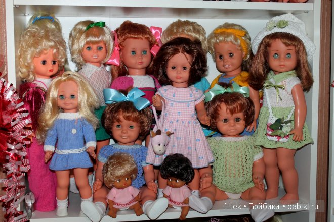 Моя коллекция винтажных кукол нашего детства