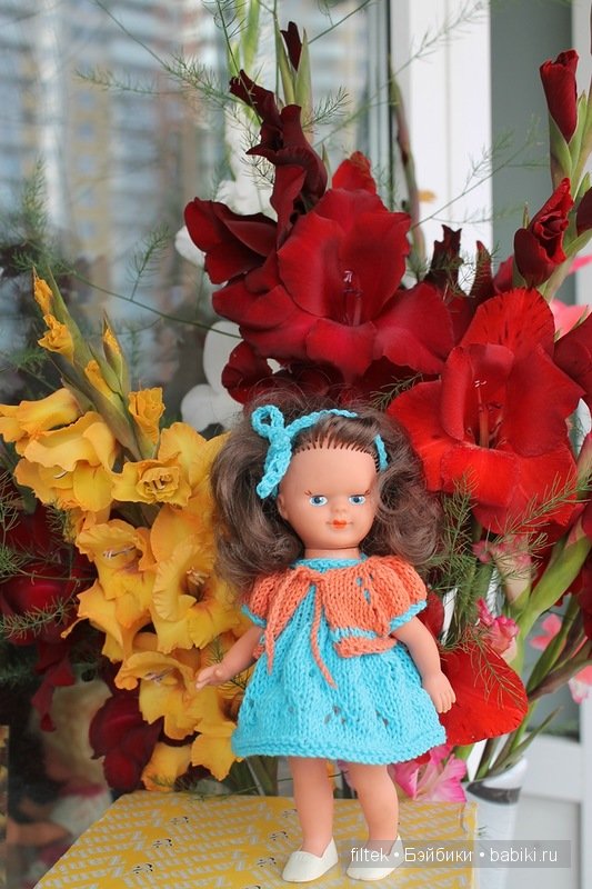 Мои винтажные немочки с нарисованными глазками