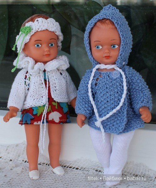 Мои винтажные немочки с нарисованными глазками