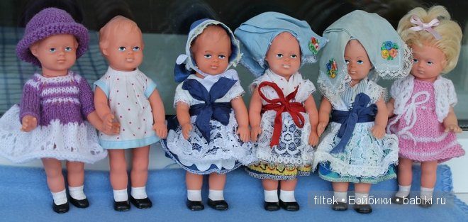 Мои винтажные немочки с нарисованными глазками (фото 8)