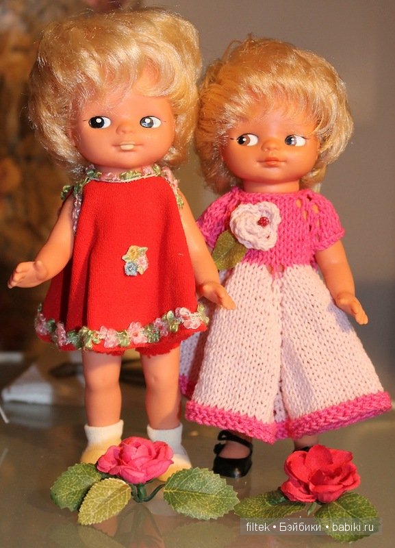 Мои винтажные немочки с нарисованными глазками (фото 6)