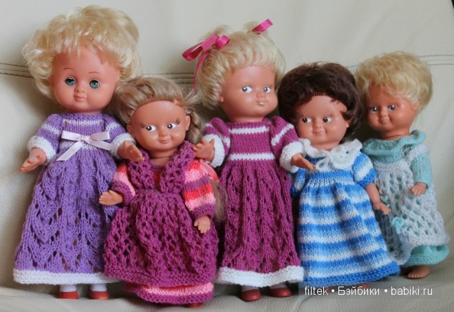 Мои винтажные немочки с нарисованными глазками (фото 7)