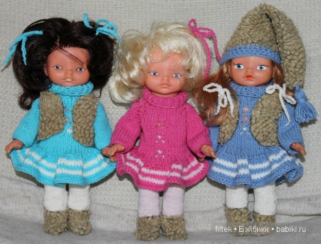 Мои винтажные немочки с нарисованными глазками (фото 3)