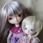 Наша гостья и ее новые наряды.