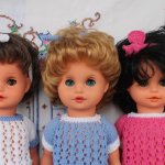 Мои новые винтажки и их наряды.....