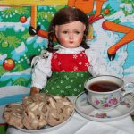 Мои антикварные куколки! Празднуем Новый Год!