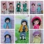 Тотальная распродажа. Авторские вязанные комплекты на Баболи, 16 см