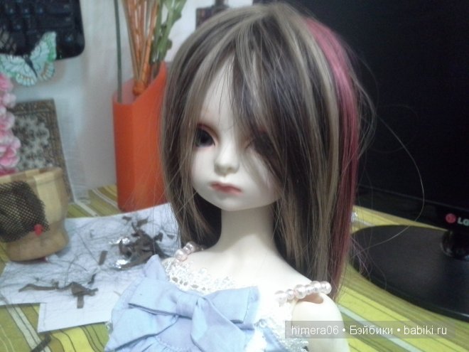 Новый парик для девочки-бжд | Бэйбики Новый парик для девочки-бжд (фото 4)