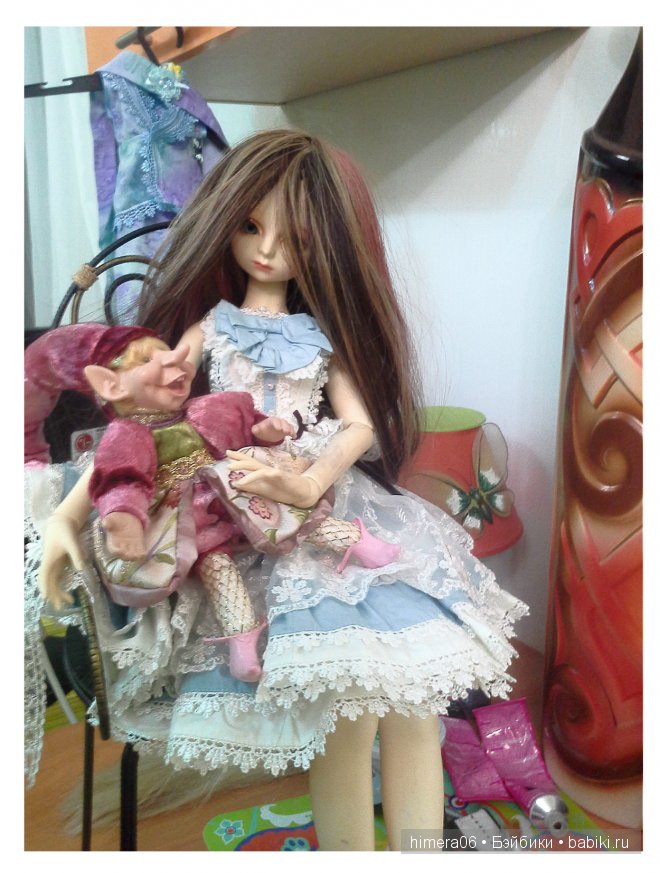 Новый парик для девочки-бжд (фото 9)