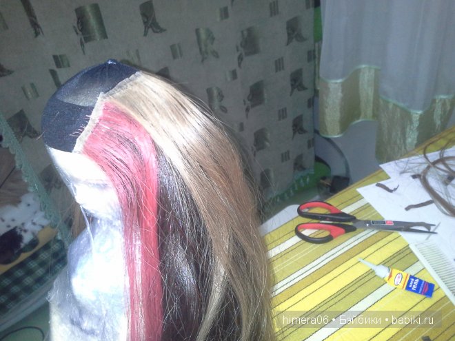 Новый парик для девочки-бжд | Бэйбики Новый парик для девочки-бжд (фото 7)