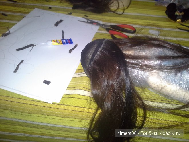 Новый парик для девочки-бжд | Бэйбики Новый парик для девочки-бжд (фото 6)