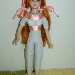 Бедная-богатая девочка. Фарфоровая кукла, парик, макияж