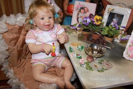 Наташка улыбашка | Бэйбики Наташка улыбашка — Коллекционные куклы разных авторов (Разное): редкие бренды (фото 9)