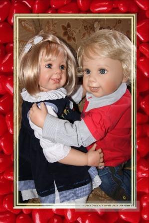 СЛАДКАЯ ПАРОЧКА, часть1. Коллекционные куклы от Masterpiece (фото 5)