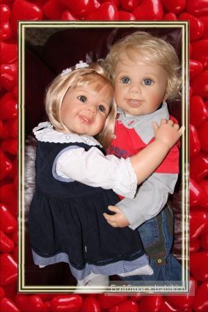 СЛАДКАЯ ПАРОЧКА, часть1. Коллекционные куклы от Masterpiece (фото 8)