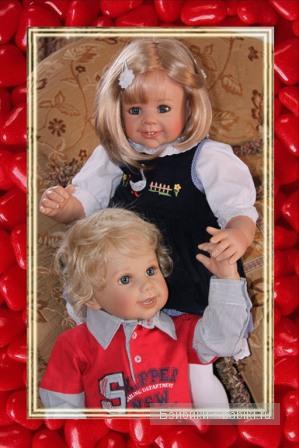 СЛАДКАЯ ПАРОЧКА, часть1. Коллекционные куклы от Masterpiece (фото 10)