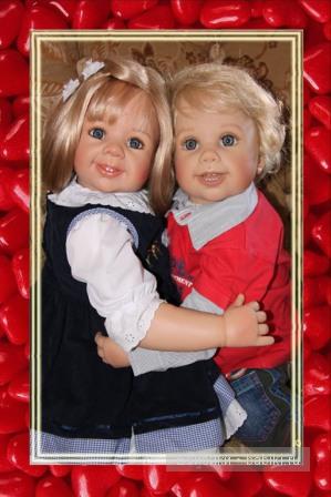 СЛАДКАЯ ПАРОЧКА, часть1. Коллекционные куклы от Masterpiece (фото 6)