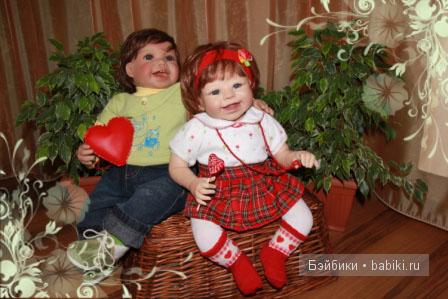 Сладкая парочка, часть2. Мои куклы малыши