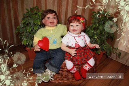 Сладкая парочка, часть2. Мои куклы малыши