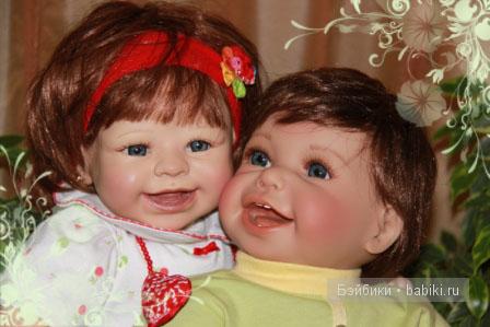 Сладкая парочка, часть2. Мои куклы малыши