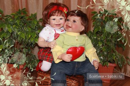 Сладкая парочка, часть2. Мои куклы малыши