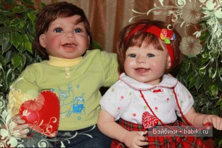 Сладкая парочка, часть2. Мои куклы малыши