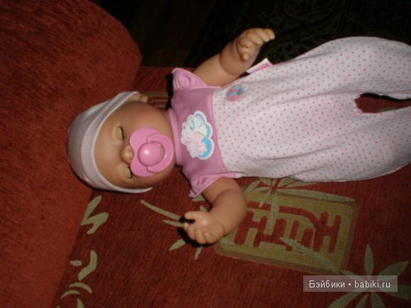 Моя Дашунечка — Пупсы Baby Born и Baby Annabell (Zapf): интерактивные (фото 4)