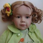 Весенний сюрприз. Коллекционная кукла Fanny от Sissel B. Skille