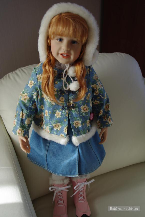 Времена года. Зима. Коллекционная кукла Gotz Mara