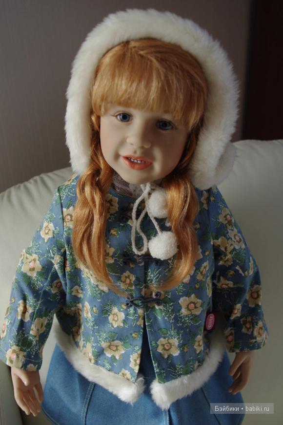 Времена года. Зима. Коллекционная кукла Gotz Mara