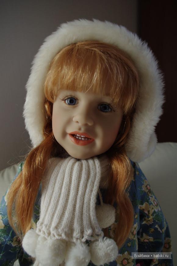 Времена года. Зима. Коллекционная кукла Gotz Mara