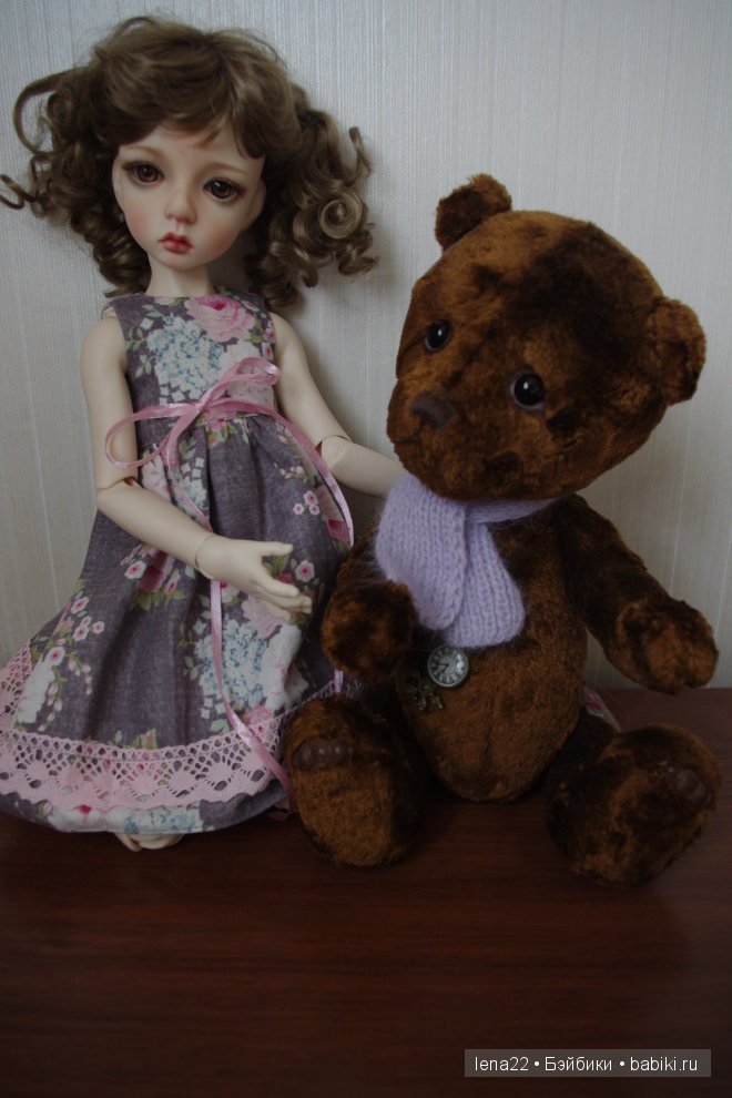 Анечка и Мишка.