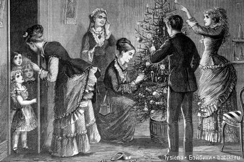 А вот история нашей елки — Новый год и Рождество: праздничные фото кукол (фото 5)