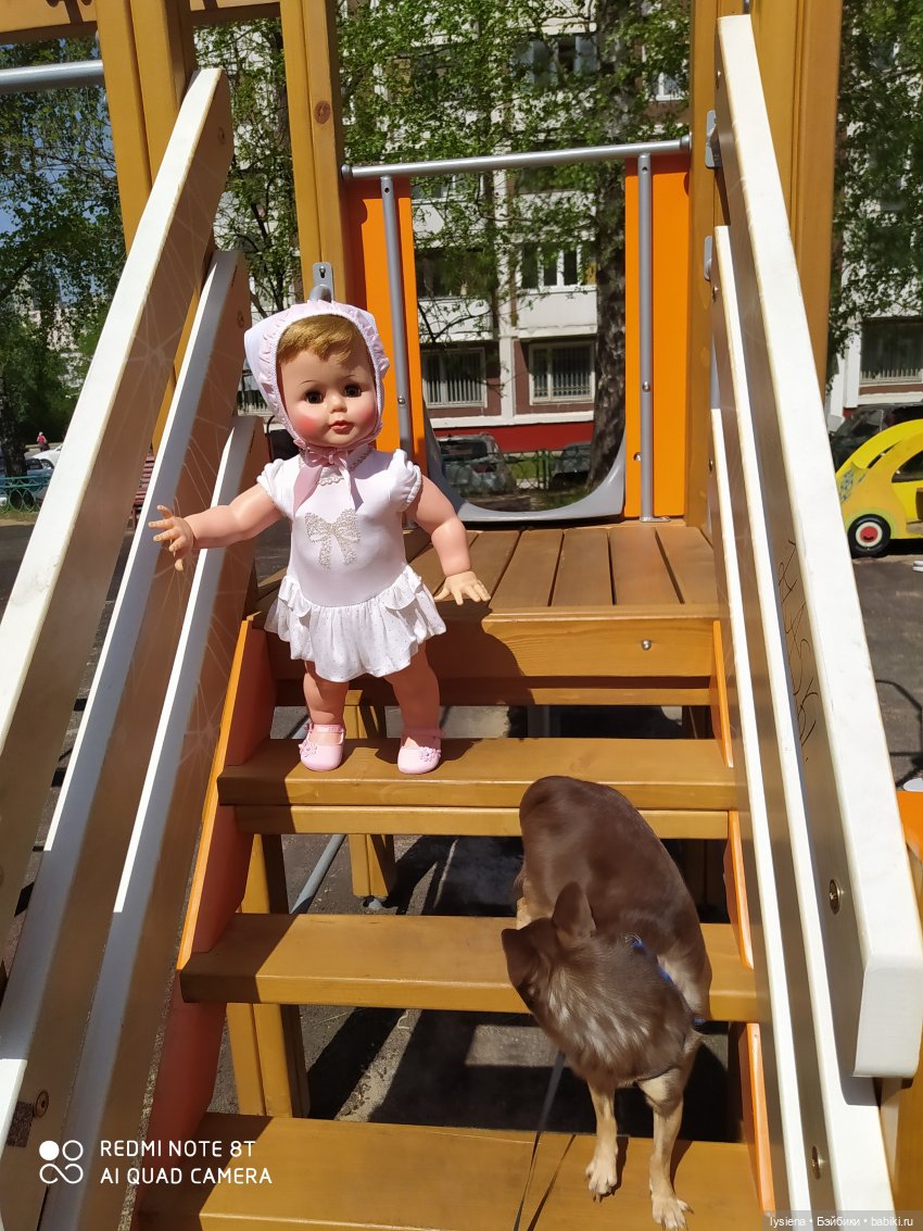 Кисси в жаркий майский день