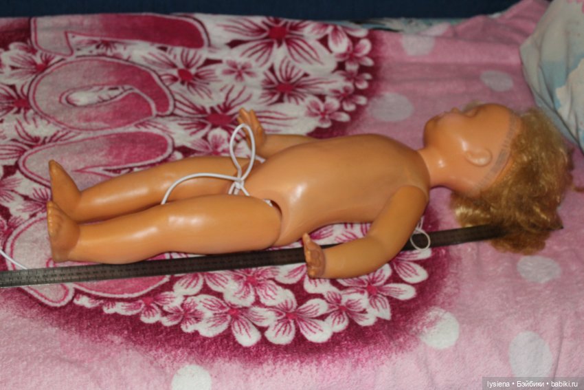 Моя счвстливая история" — Ремонт кукол СССР и ГДР (немок): чернота (фото 10)