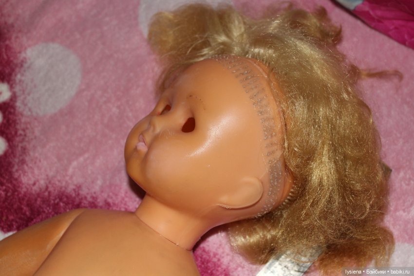 Моя счвстливая история" — Ремонт кукол СССР и ГДР (немок): чернота (фото 9)